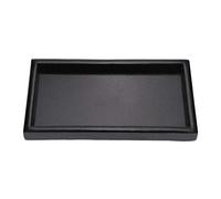 Anti-slip Rectangular Serving Trays, Large Natural Wooden Tray Coffee Table Tray Drinks Plate Kitchen Dinner Tray Countertop Food Board Breakfast Platters for Eating Fruits Candies Toast Storing Décor