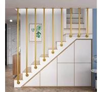 Anti-Slip Round Tube Stair il Ceiling-Mounted Railing L-Type Balustrade for Indoor & Outdoor Use d Finish 145cm - Safety & Style Combined