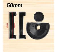 Anti-Slip Rubber Vise Jaw Pads Set of 4 - 50mm, 60mm, 70mm, 80mm Soft Protective Covers for Bench Vises, Compatible with Small/Medium Work(50mm)