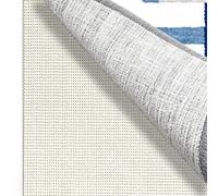 Anti Slip Rug 50 x 155 cm Keep Rugs Safe and in Place Non Slip Mat Cut to Size for Rugs, Car Dashboards, Vans, Drawers Shelves, off white