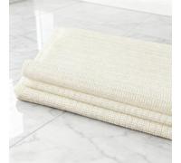 Anti Slip Rug Underlay 120 x 250 cm Waterproof, with Reusable & Odor-Free, Cut-To-Size, Washable, Customisable Size, PVC Antislip Rug Pads Mat Slip Resistant Rugs Pad for The Kitchen, Home, White