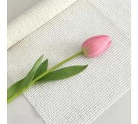 Anti Slip Rug Underlay 55 x 190 cm Waterproof, with Reusable & Odor-Free, Cut-To-Size, Washable, Customisable Size, Multipurpose Anti Slip Rugs Underlay Rug Drawer Pad for The Kitchen, Home, White