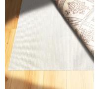 Anti Slip Rug Underlay 90x200 cm PVC Non Slip Rug Underlay (Cream)