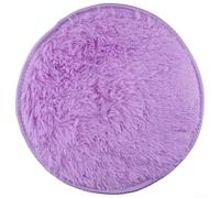 Anti-Slip Rugs, Large Super Soft Shaggy Rug, Living Room Bedroom Carpet, For Under Coffee Tables, Beside Beds, Or As Stunning Centerpiece(100 * 100cm purple)