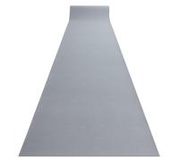 Anti-Slip Rumba Runner RUGSX Grey 80cm x 400cm