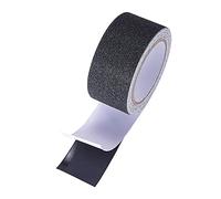 Anti Slip Safety Tape, 25mm*5m Hazard Caution Tape, Strong Grip Abrasive Tape for Indoor Outdoor Walkway Stairs, Steps (Black)