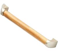 Anti-Slip Shower Grab Bars for Elderly - Wooden Bathroom Safety Handle, 34cm Bathtub Armrest for Enhanced Stability & Support - Ideal for Seniors, Toilet & Shower Use