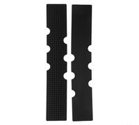 Anti slip Silica gel Pad Inserts for Road Bike Handlebar Tape, Efficient Shock Absorption, Black Color (145x35mm)