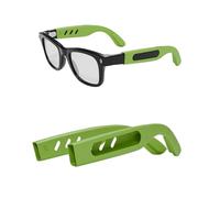 Anti-Slip Silicone Ear Grips for Meta Wayfarer,Smart Glasses Straps Ear Grips for Skyler (GREEN)