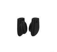 Anti-Slip Silicone Ear Loops for Meta Glasses Enhanced Grip Technology Secure Fit Hooks Daily Movement Support Sl esign Black 2x1.5x0.5cm