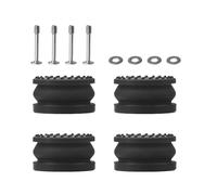 Anti Slip Silicone Vibrations Isolator Feet for Printers Metal Reinforced Base Enhances Stability Noise Damping Printer Dampers Pad Printer Shock Absorbers