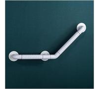 Anti-Slip Stainless Steel Grab Bars for Bathroom - Luminous Circles Safety Support Handle for Elderly & Disabled - 20cm Bathtub & Shower Grab Rails (Light Green)