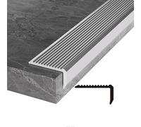 Anti-Slip Stair Edging for Outdoor Steps, Fluted Design for Corner Protection, Durable Material for Enhanced Safety