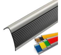 Anti-Slip Stair Nosing Edge Protector Strips, PVC, Self-Adhesive Waterproof, 5M/10M Length, Indoor/Outdoor Stair Edging, Corner Guard