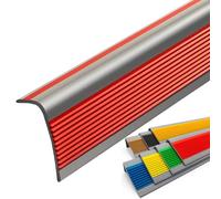 Anti-Slip Stair Nosing Edge Protector Strips, PVC, Self-Adhesive Waterproof, 5M/10M Length, Indoor/Outdoor Stair Edging, Corner Guard