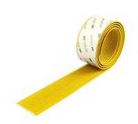 Anti-Slip Stair Strip, Stair Nosing Edge Trim, Self-Adhesive Edging Strip, PVC Stair Edge Non-Slip Rubber Corner Guard Strip, Safety Step Trim Tile Stair, Stair Edge Protector(Yellow,5x100cm)
