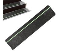 Anti Slip Stair Treads, 5-Pack Stair Treads with Glow in Night Stripe, Waterproof Weather Resistant Heavy Duty, Anti Slip Traction Tread, High Traction Friction Adhesive Steps for Outdoor Indoor