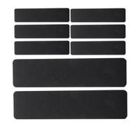 Anti Slip Stair Treads Tape PVC Black 8pcs for Indoor Outdoor Steps