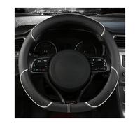 Anti Slip Steering Wheel Cover 38cm For Kia For Rio 2 3 4 X For Line | Leather Car Steering Wheel Cover For Kombi For Sedan K2 K3 K4 K5 KX1 KX3 KX5 For Sportage