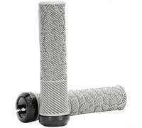 Anti-Slip Textured Bike Grips for Off-Road Cycling | Secure lock ring mechanism, no end needed, TPE and PP5 blend, fits standard MTB bars, easy install