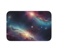 Anti Slip Thickened Floor Mat YYHWHJDE Galaxy Space Art Prints Non-Slip, Easy to Clean, Durable, Fade-Resistant, Perfect for Toilet Bathroom 60x40cm