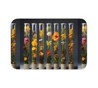 Anti Slip Thickened Floor Mat YYHWHJDE IVF Cultivation Pattern Non-Slip, Easy to Clean, Durable, Fade-Resistant, Perfect for Toilet Bathroom 60x40cm