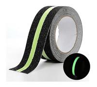 Anti Slip Traction Grip Friction Black Luminous Glow in The Dark Waterproof Safety Outside Floor Strip Tape for Stairs Step Floor 5cm x 5m
