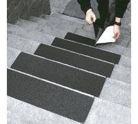 Anti Slip Treads/Non Slip Self Adhesive Step Covers - Black, Pack of 5