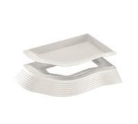 Anti-Slip Turtle Bowl - Reptile Bathing Dish, Tortoise Water Basin | Turtle Bathing and Feeding Bowl with Pool Option, Multifunctional Tortoise Water Bowl Turtle Pool Tortoise Bathing Pool