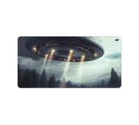 Anti-Slip UFO Landing Desk Mat for Office, Laptop Pad for Home, Waterproof Smooth Surface Mouse Pad 23.6" X 11.8", Mouse Protector Pad for Keyboard, Esports Pros