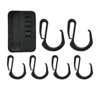 Anti Slip Umbrella Hook - Camping Tool, Beach Holder | Windproof Bracket for Clothes, Versatile Ring Attachment for Sand Sunshade, Durable Grip for Travel Tent Setup, Gear Organizer for Hiking