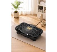 Anti-Slip Vibration Plate with Bands & Remote in Black The hot sale Black