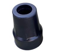 Anti-slip Walking Stick Trekking Pole Tip Cover Rubber Crutches Bottom Pad Walking Hiking Stick Ferrule Foot Cover Crutches Bottom Pad