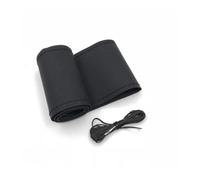 Anti-slip Wheel Protector Cover 37/38CM Car Steering Cover Wheel Covers Soft PU Braid Design With Needle and Thread Interior Kits