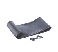 Anti-slip Wheel Protector Cover Genuine PU Car Steering Wheel Cover with Needles Thread Braid 37 38cm Anti-Slip Cowhide Steer-Wheel Protector