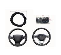 Anti-slip Wheel Protector Cover Pu PU Three-dimensional Embossed-car without Inner Ring Steering Wheel Cover Auto Parts for 14.5-15