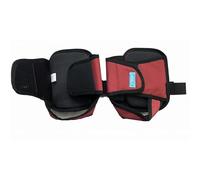 Anti-Slip Wheelchair Constraint Shoes Fixed Shoes Holder Straps, Wheelchair Leg Strap Seat Belt Foot Rest Accessories for Elderly Patient Disabled Handicap(Red)