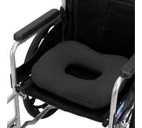 Anti-Slip Wheelchair Cushions, Bed Sore Cushions for Butt, Ergonomic Innovations Orthopedic Donut Pillow, Medical Seat Cushion for Sciatica, Back, Coccyx, Pressure Sore (Black)