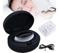 Anti-Snore Bandage, Smart Anti-Snoring Device Magnetic Device with 3 Speed Adjustment, Easy Breathing