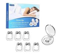 Anti Snore Devices, 6 PCS Magnetic Anti Snore Nose Clip, Nasal Dilators Snore Stopper Snoring Relief for Men/Women Comfortable Sleep Better Breathing