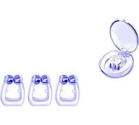Anti Snore Devices,Magnetic Anti Snore Clip,Reusable Silicone Anti Snoring Nose Clip, Nasal Snore Clip,Professional Effective Snoring Solution,Stop Snoring Nose Device,Relieve Snore 3PCS (Blue)