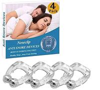 Anti Snore Devices, Magnetic Nose Clip, Magnetic Anti Snoring Clip, Snore Stopper for Peaceful Night, Magnetic Anti Snore Clip, Silicone Snore Stopper, Anti Snoring Devices 4 Pcs