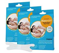 Anti Snore Strips Acusnore® Nose Strips for Snoring Suitable Snoring Aids for Men & Women Includes 105 Breathe Better Nasal Strips for Better Sleep (x3 Packs of 35) (Large)