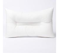 Anti Snore Support Pillow Pack of 1 Ergonomic Foam Core for Snoring Relief Orthopaedic Head & Neck Cushion Medium Firm Microfibre Filling Hypoallergenic & Dust Mite Resistant Washable - 74 x 48 cm