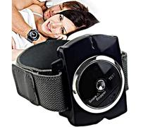 Anti-Snore Wristband with Bionic Detection Technology, Battery-Powered Snoring Solution for Men and Women, Comfortable Snore Stopper Device