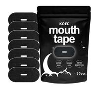 Anti-Snoring 30-Pieces Set - Stop Snoring and Improve Sleep Quality, Promotes Nasal Breathing,Two Colors to Choose from (Black)