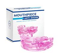 Anti-Snoring and Anti-Teeth Grinding Mouthguard - Medical-Grade Thermoplastic Mandibular Advancement Device with 10-Level Adjustable Jaw & Airflow Channels, BPA-Free Snore Guard for Home & Travel