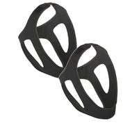 Anti Snoring Chin Strap, Adjustable Anti Snore Chin Strap for Sleeping, Universal Size Stop Snoring Aids for for Men and Women, Comfortable and Breathable for Sleep and Daily Wear (Black, 2Pcs)