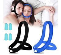 Anti Snoring Chin Strap, Black&Blue