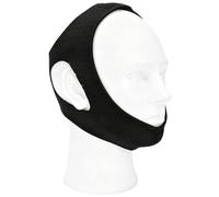 Anti Snoring Chin Strap, Breathable Adjustable Chin Support for CPAP Users and Sleep Apnea, Snore Stopper for Men and Women, Comfortable Sleep Aid for Better Rest